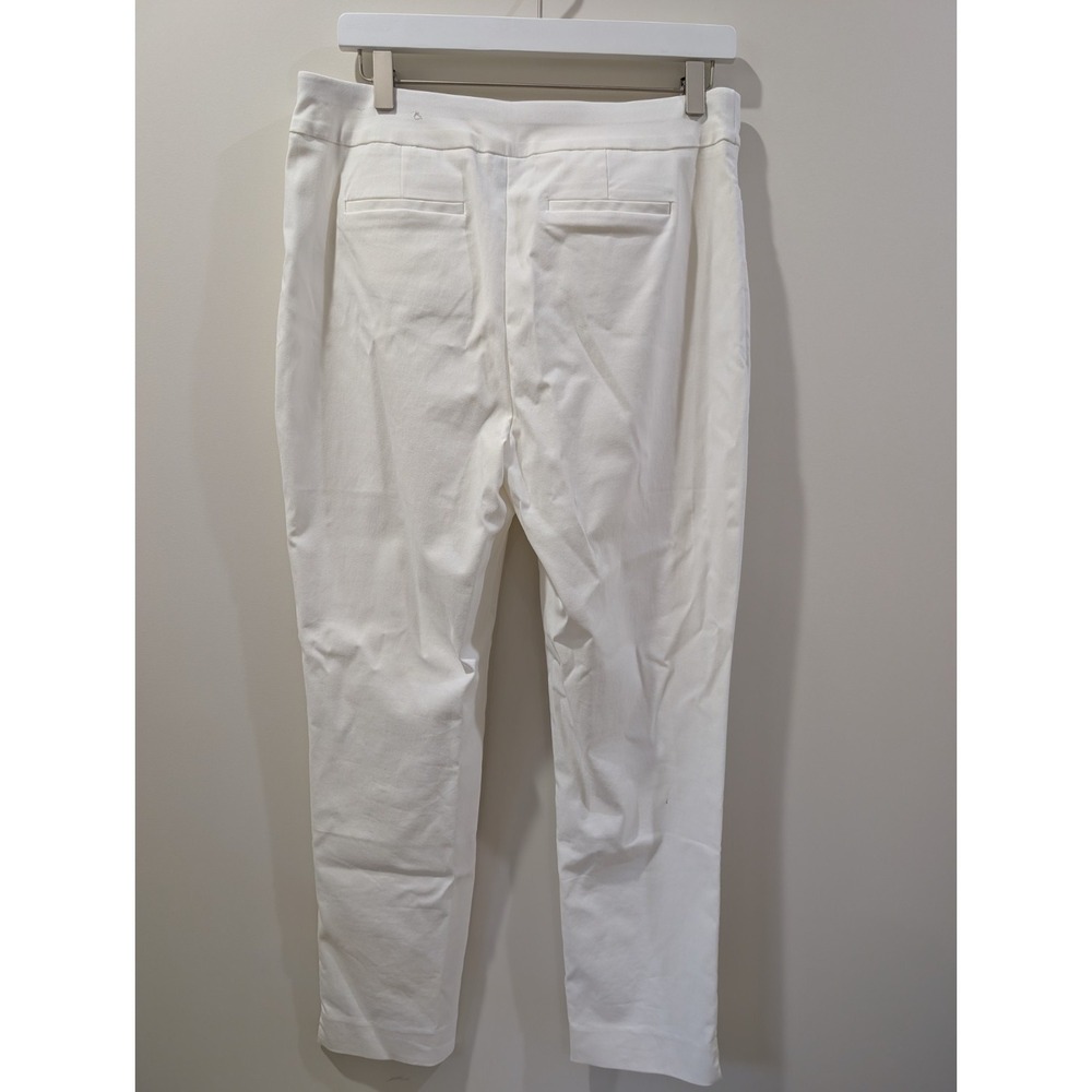NWT Chico's So Slimming Brigitte Sz 1.5R US 10R Alabaster Pull On Hi-Rise Pants - Picture 4 of 9